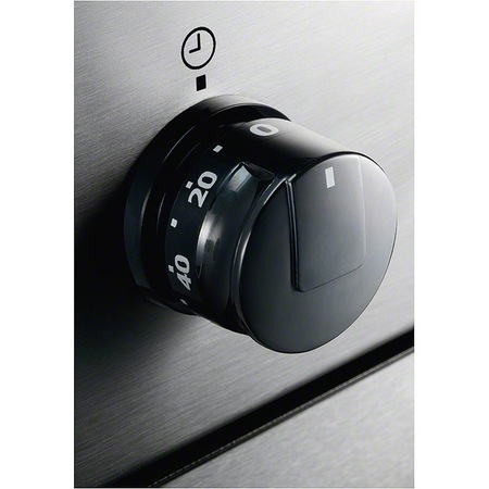 Aragaz Electrolux EKC52550OX, 4 Arzatoare vitroceramice, Cuptor electric, Grill, Clasa A-10%, 50 cm, Inox