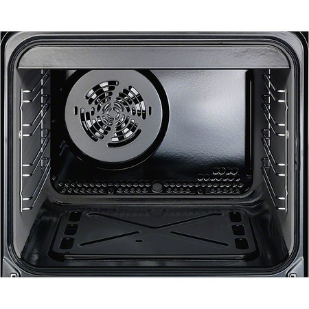Aragaz Electrolux EKK52550OW, 4 arzatoare gaz, Mixt, Cuptor electric, Aprindere electrica, Grill, Clasa A, 50 cm, Alb