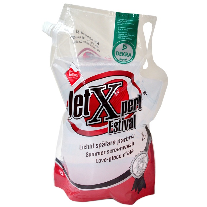 Течност за чистачки JetXpert Estival, С висококачествен тефлон, 2 л