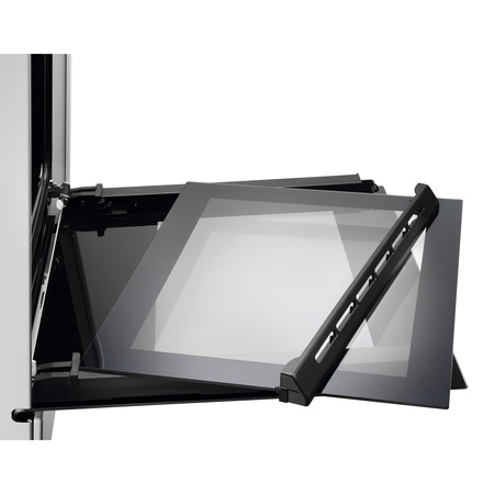 Aragaz electric Electrolux EKC54550OW, 4 Arzatoare vitroceramice, Cuptor electric, Clasa A-10%, Grill, 50 cm, Alb