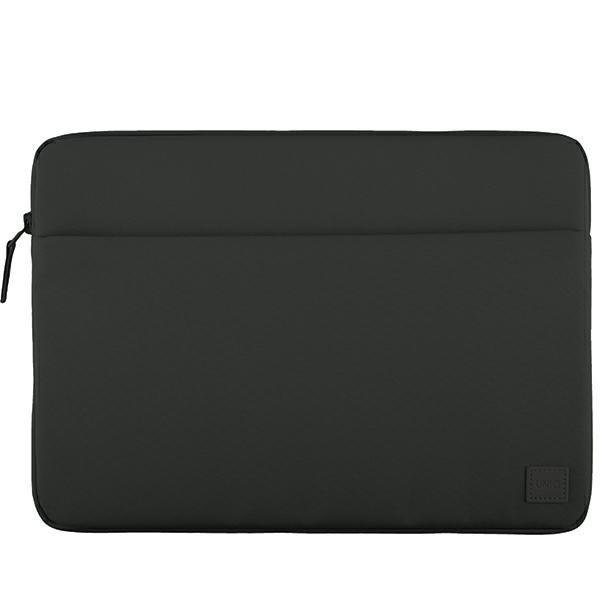 Husa pentru laptop, Uniq, Materiale reciclate, 14 inch, Negru