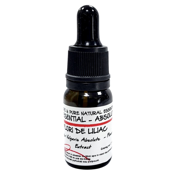 Ulei Esential 100% Natural Absolut De Liliac, Syringia Vulgaris x10ml