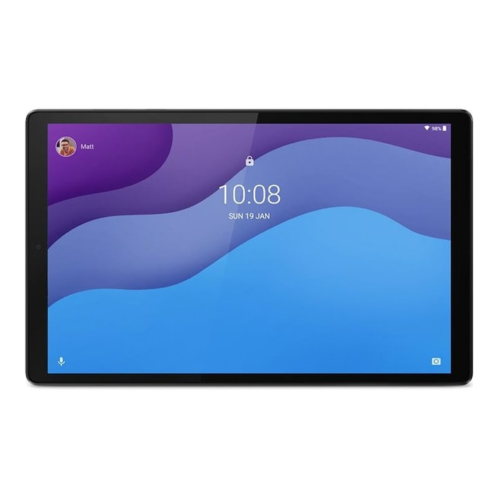 Таблет Lenovo Tab M10 HD (2nd Gen) ZA6V - Tablet - Android 10 - 32 GB eMMC - 10.1" IPS (1280 x 800) - USB host - microSD slot - 4G - platinum grey ZA6V0023BG