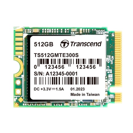 Solid-State Drive (SSD) Transcend 512GB, M.2 2230, PCIe Gen3x4, NVMe ...