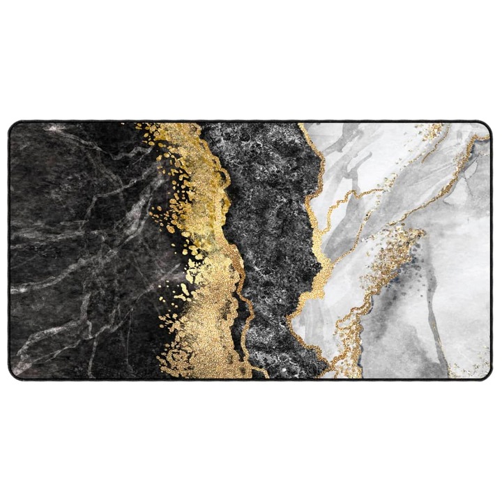 Covor lavabil vidaXL, multicolor, 80x150 cm, anti-alunecare, 1.3 Kg