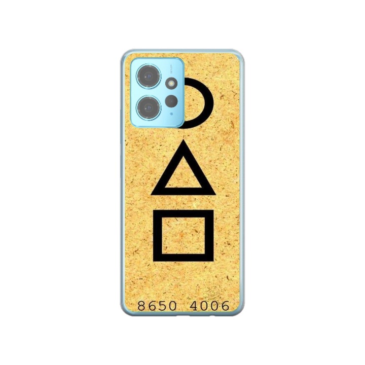 Персонализиран калъф за плуване за Xiaomi Redmi Note 12 Pro Plus 5G, модел Squid Game #9, многоцветен, S1D1M0181