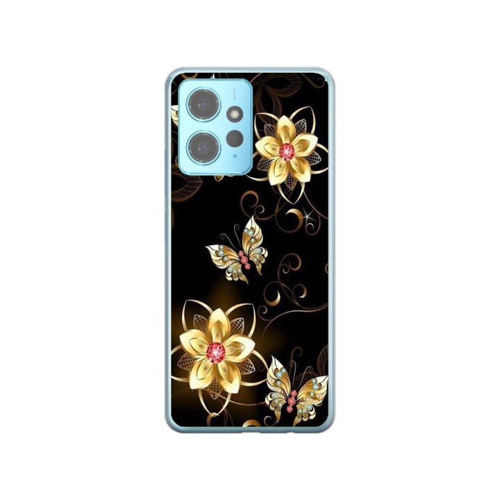 Персонализиран калъф Swim Case за Xiaomi Redmi Note 12 Pro 5G, модел Butterfly #5, многоцветен, S1D1M0042