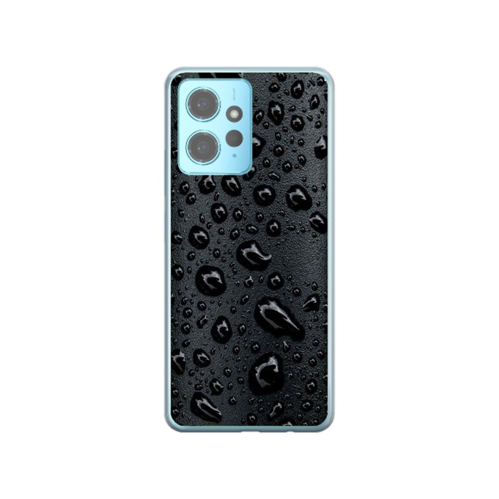 Персонализиран калъф за плуване и силиконово фолио за Xiaomi Redmi Note 12 Pro Plus 5G, модел Rain, многоцветен, S1D1M0244