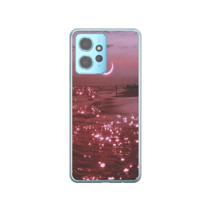 Персонализиран калъф Swim Case за Xiaomi Redmi Note 12 Pro Plus 5G, модел Pink Sky, многоцветен, S1D1M0129