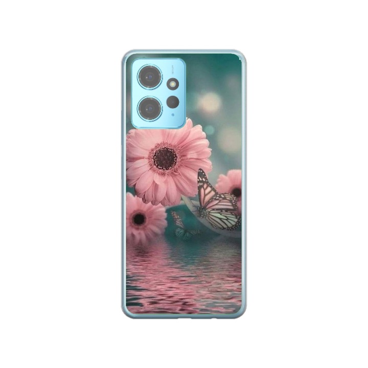 Персонализиран калъф Swim Case за Xiaomi Redmi Note 12 Pro 5G, Flowers модел №7, многоцветен, S1D1M0140