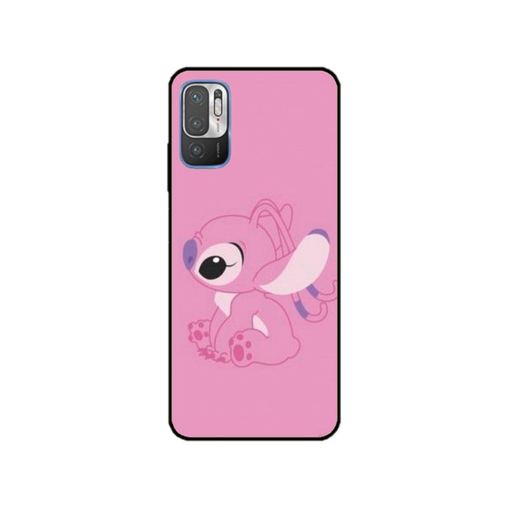 Husa personalizata Swim Case si Folie de Silicon pentru OPPO Reno7 5G, model Pink Stitch, multicolor, S1D1M0005