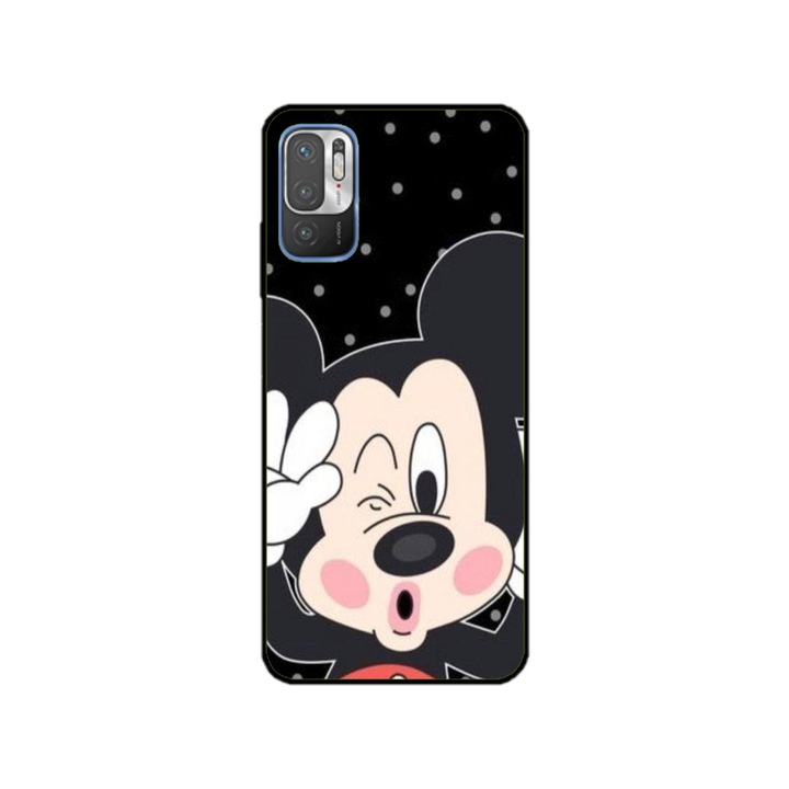 Персонализиран калъф HQPrint за OPPO Reno7 5G, Mickey модел №1, многоцветен, S1D1M0124
