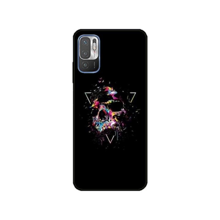 Персонализиран калъф за плуване и силиконово фолио за OPPO Reno7 5G, модел Colorful #5, многоцветен, S1D1M0302
