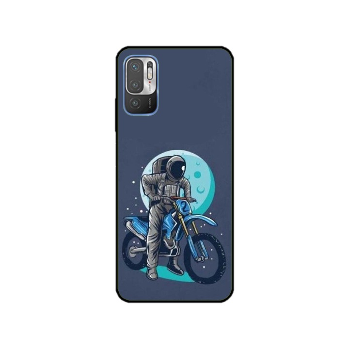 Персонализиран калъф за плуване за OPPO Reno7 5G, модел Biker Astronaout, многоцветен, S1D1M0375