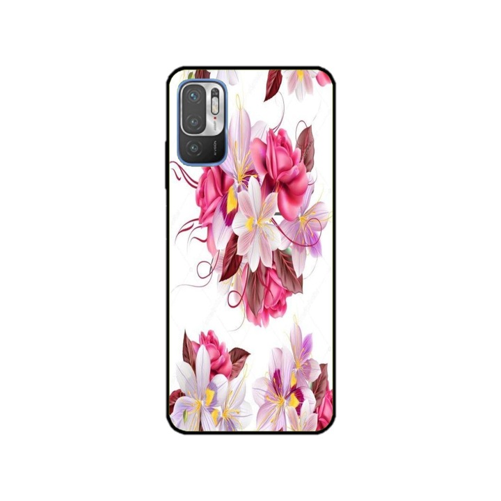 Персонализиран калъф за плуване за OPPO Reno7 5G, цветя модел №4, многоцветен, S1D1M0040