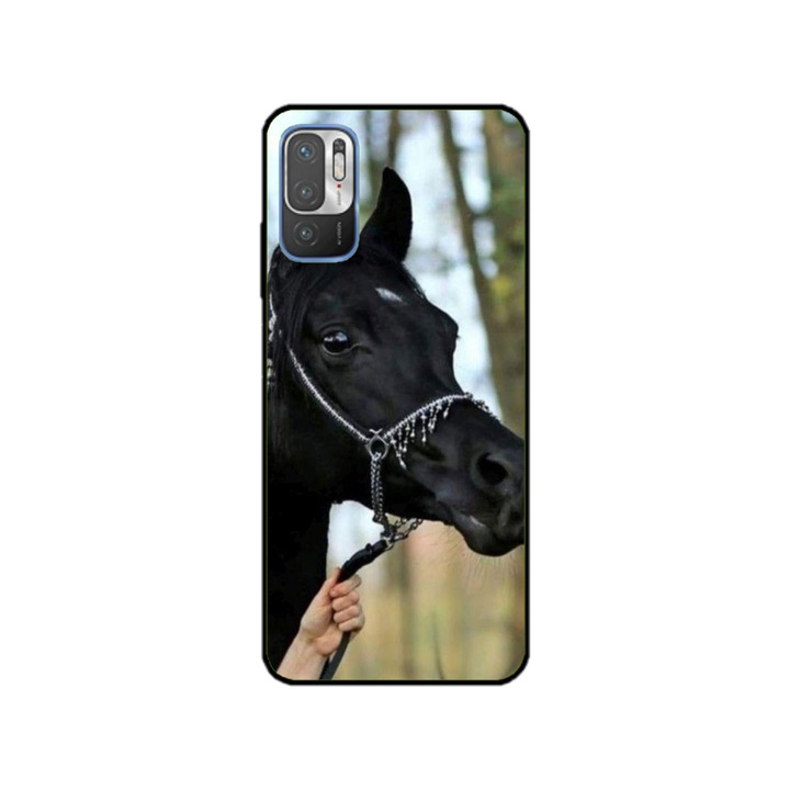 Персонализиран калъф Swim Case за OPPO A57, модел Black Horse, многоцветен, S1D1M0019
