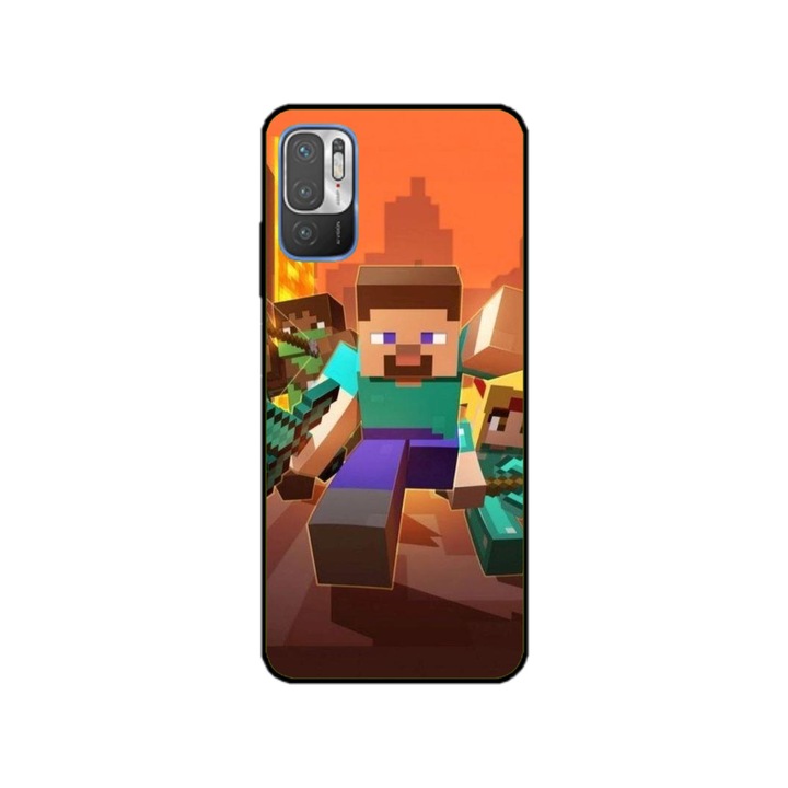 Персонализиран калъф за плуване за OPPO Reno7 5G, Minecraft модел №1, многоцветен, S1D1M0125