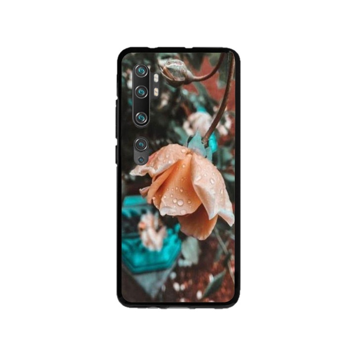 Персонализиран калъф Swim Case за Xiaomi Redmi Mi Note 10, модел Flowers #10, многоцветен, S1D1M0149
