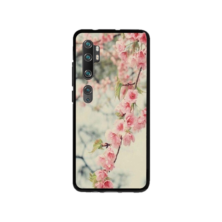 Персонализиран калъф Swim Case за Xiaomi Redmi Mi Note 10 Pro, модел Flowers #18, многоцветен, S1D1M0245