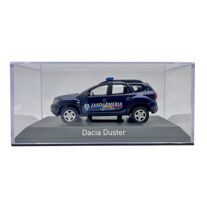 Dacia Duster autómodell Román csendőrség 2021, 1:43, Norev