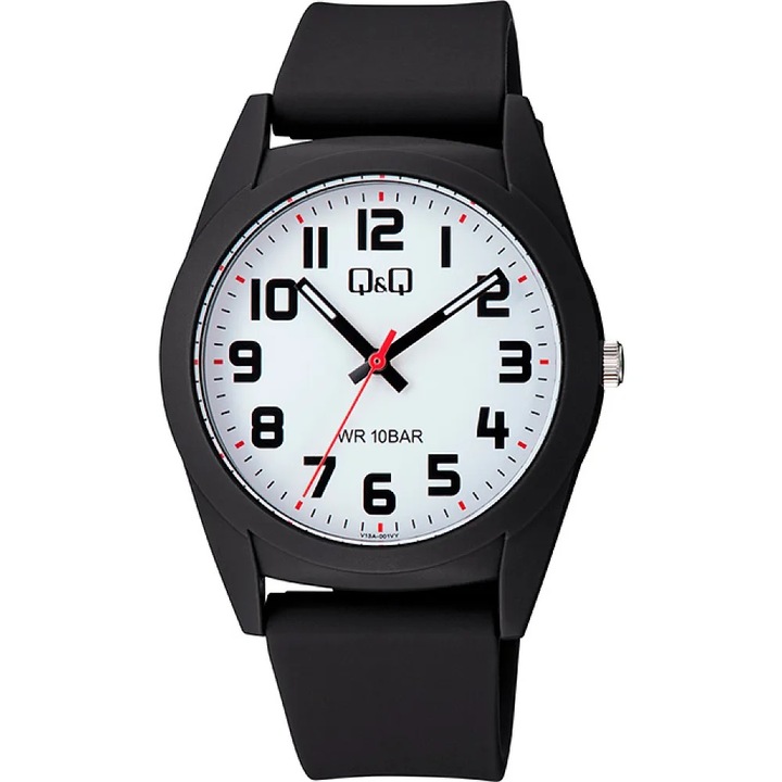 Мъжки аналогов часовник Q&Q V13A-001VY, Черен