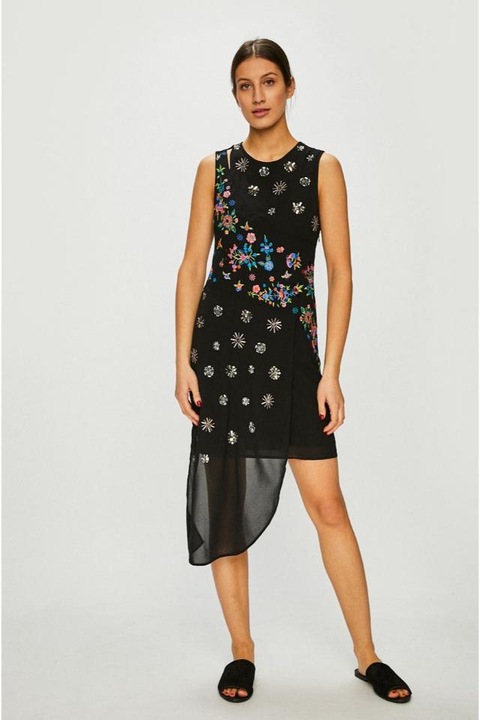 Tricou Desigual 19SMTK63, Negru