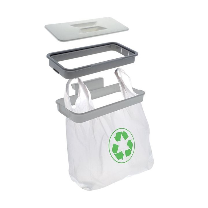 Suport Punga de Gunoi cu Capac 24 x 5.5 x 13 cm