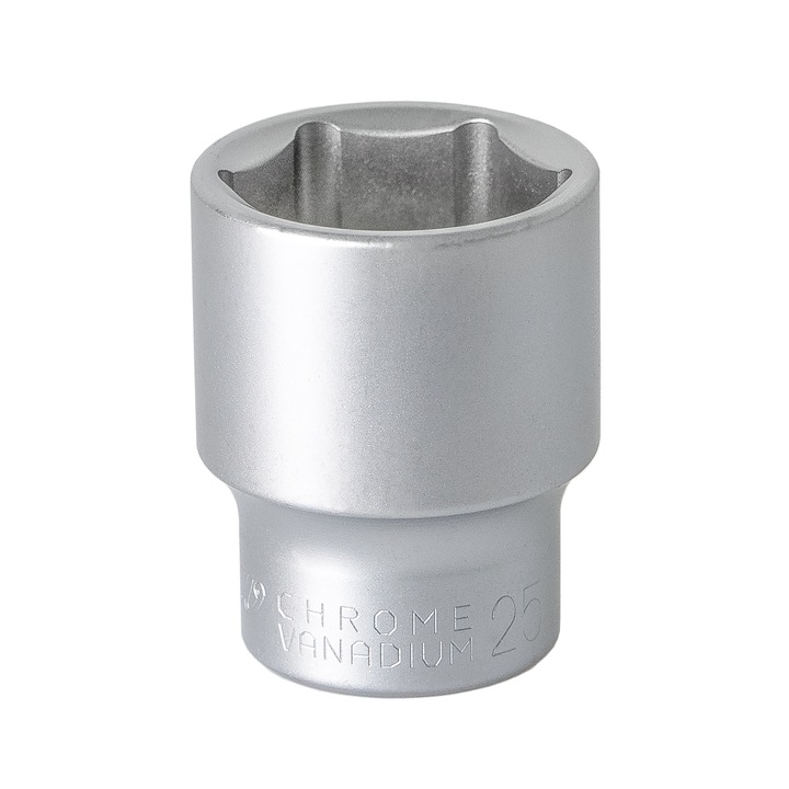 Cheie MJW, 1/2", 25mm, Argintiu