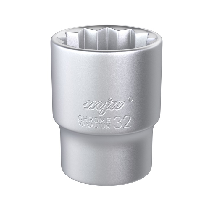 Priza MJW, 3/4", 32 mm, Argintiu