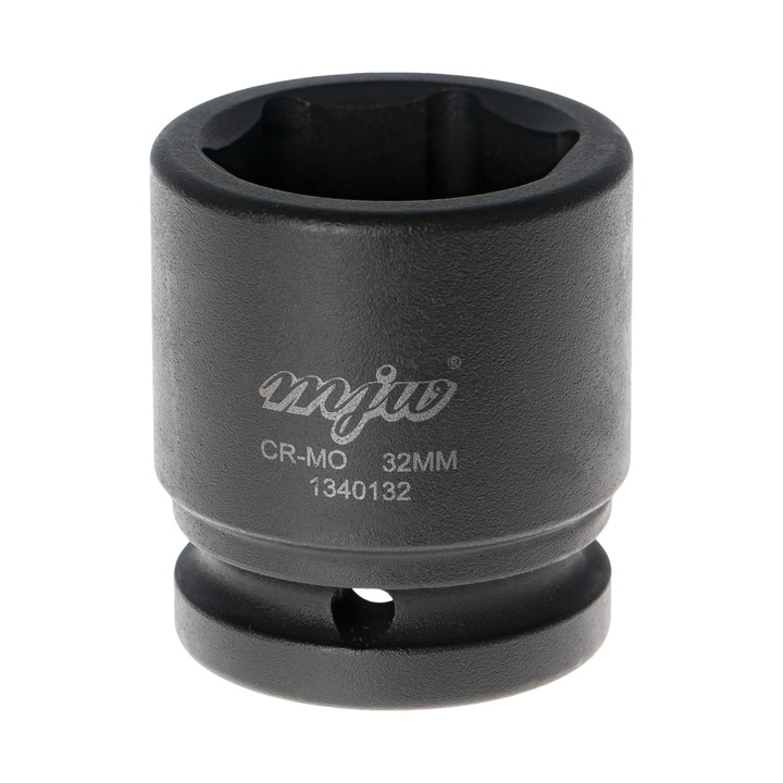 Priza de impact MJW, 3/4", 32 mm, Negru