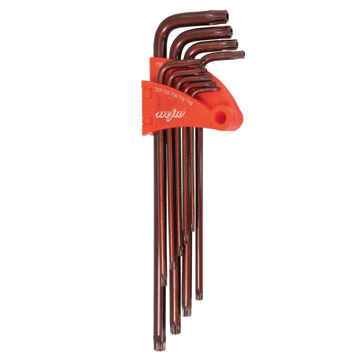 Set 9 chei imbus, Mjw, Otel, Metalic, Extra lungi