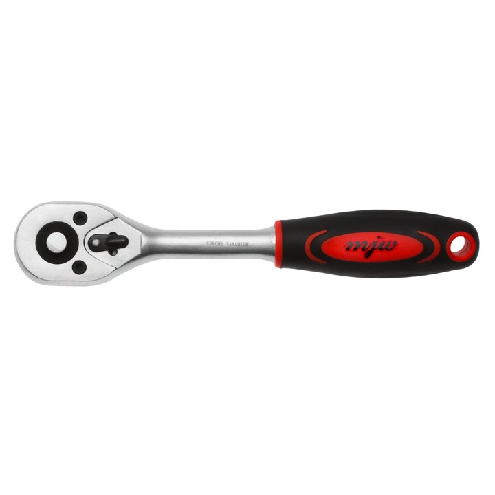 Cheie cu clichet MJW, 3/8", Rosu/Negru