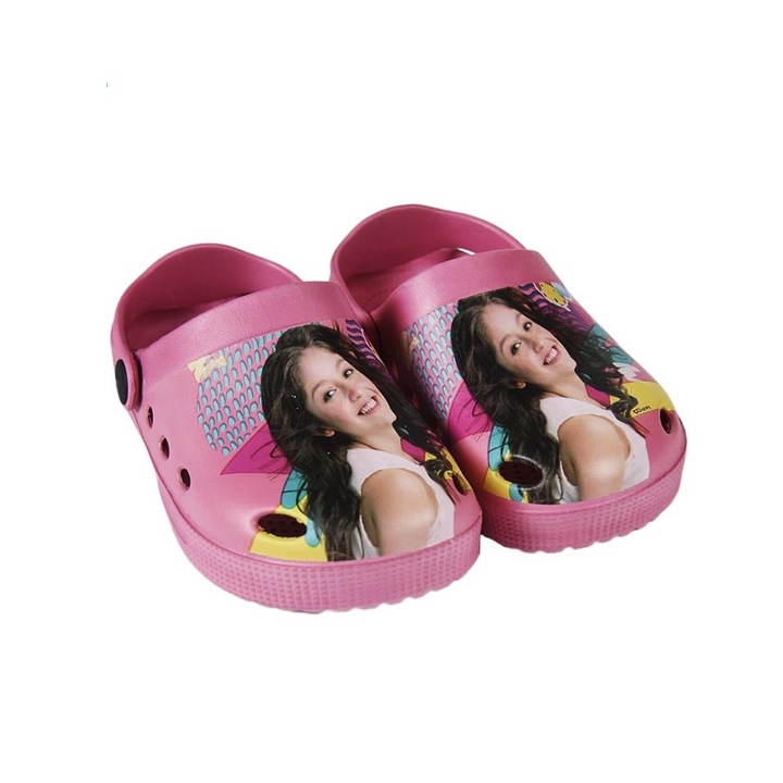 Saboti de plaja Soy Luna roz mar.26/27