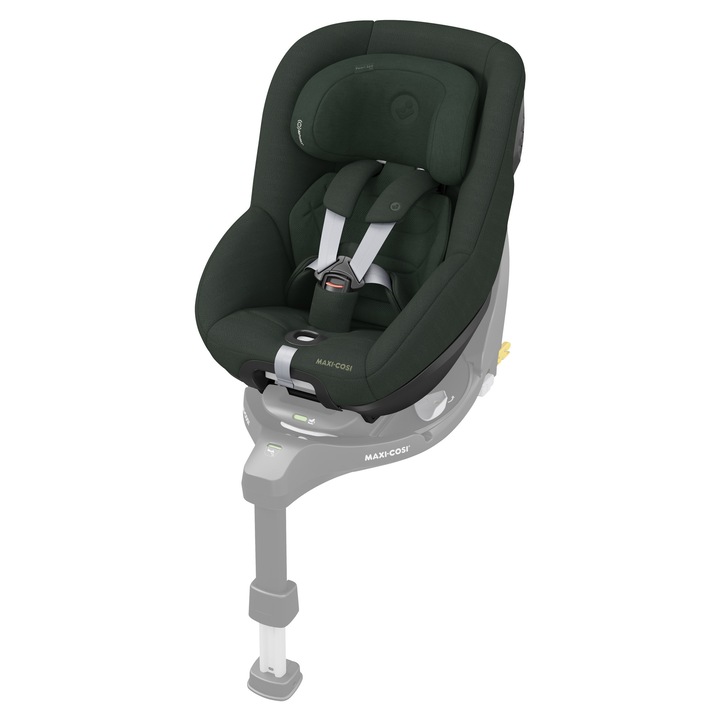 Scaun Auto Pentru Copii, Maxi-Cosi Pearl 360 PRO, I-Size, 61-105 cm, 3 luni - 12 ani, Authentic Green, Verde