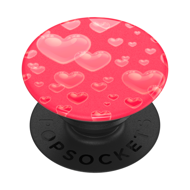 Suport universal de telefon si tableta PopSockets, PopGrip Bubbly Love