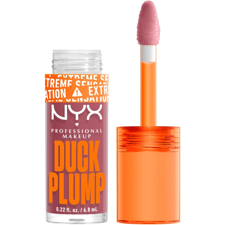 Luciu de buze NYX PM Duck Plump 10 Lilac on lock, 7 ml