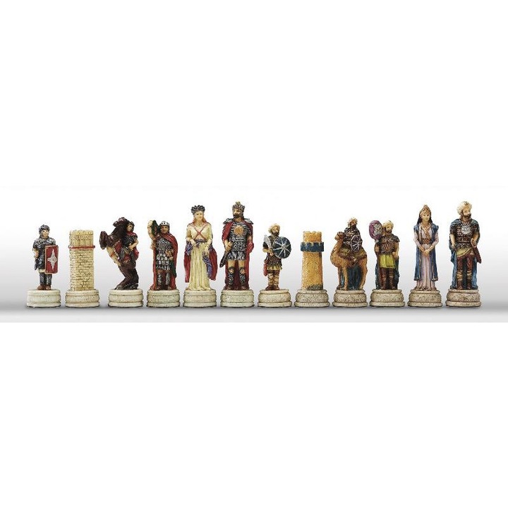 Sakkfigurák - rómaiak vs arabok