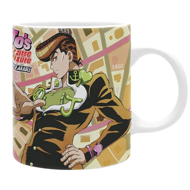 Чаша Jojo's Bizarre Adventure - 320 мл - Карта