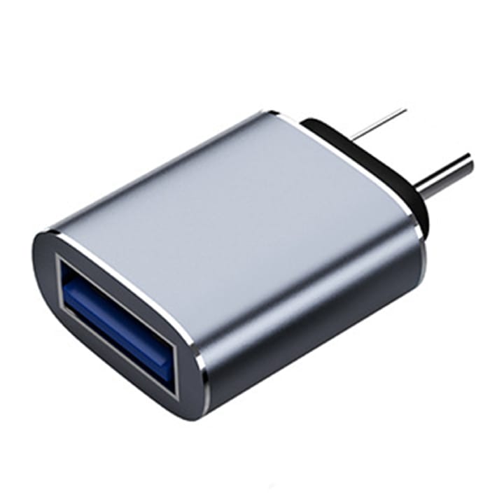 Adaptor USB 3.0 OTG -Type-C, Wieysdoo, Gri