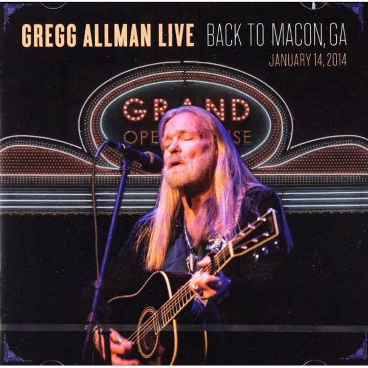 Gregg Allman : Back To Macon - Live [2CD]