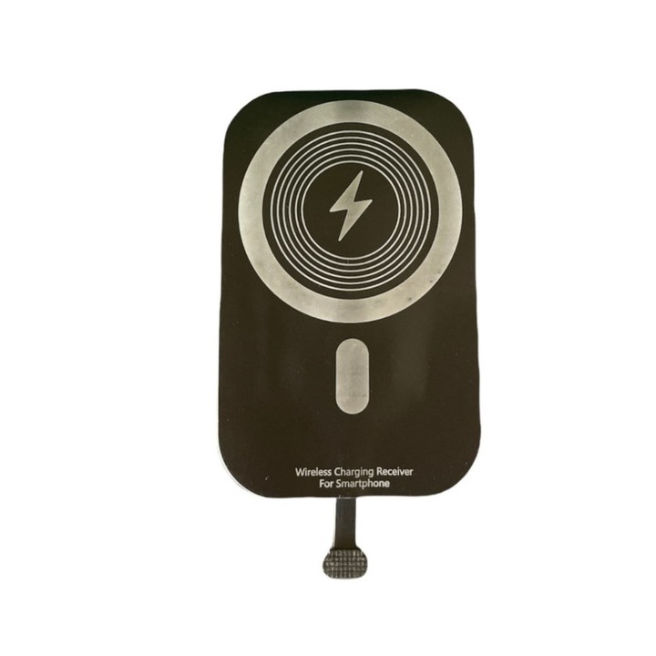 Receptor incarcator wireless QI, 5V/2A 10W FAST charger cu conector Typ -C, universal compatibil pentru samsung, xiaomi, oppo, huawei QUANDES®