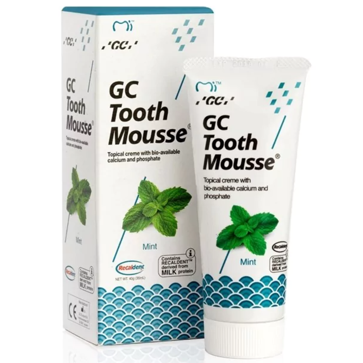 GC Tooth Mousse fogkrém, 40 g, Menta ízű