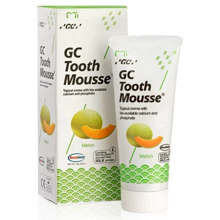 GC Tooth Mousse fogkrém, 40 g, Dinnye ízű