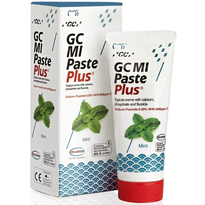 GC MI Paste Plus fogkrém, 40 g, Menta ízű