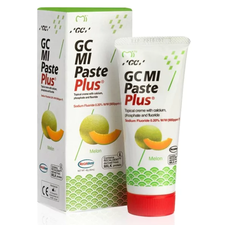 GC MI Paste Plus fogkrém, 40 g, Sárgadinnye ízű