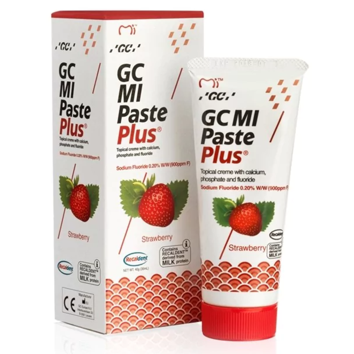 GC MI Paste Plus fogkrém, 40 g, Eper ízű