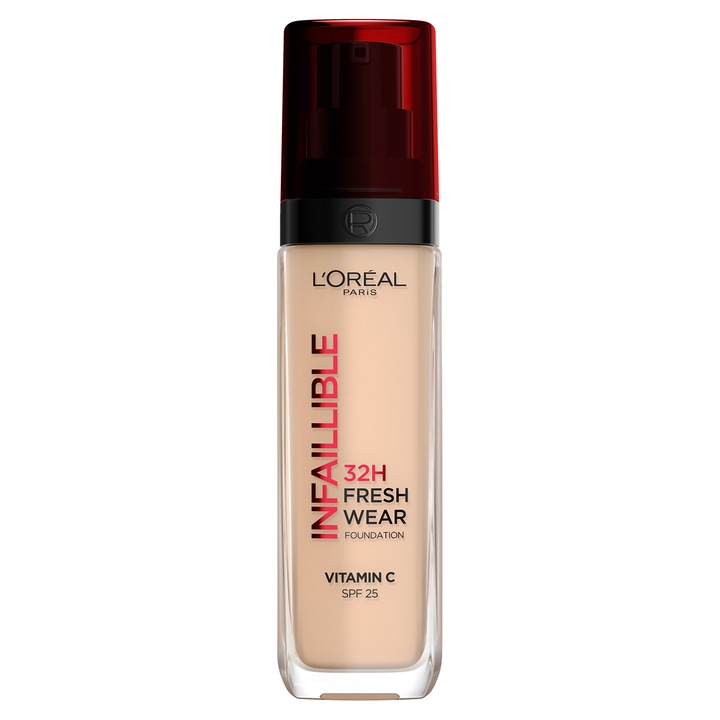 Transzferálló alapozó L'Oreal Paris Infaillible 32H Fresh Wear, 132 Undertone Warm, 30 ml