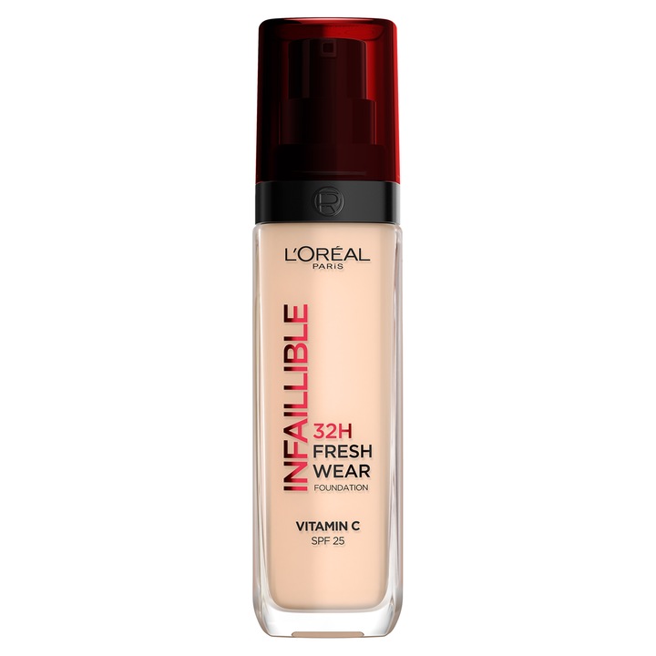 Fond de ten, Loreal, Infaillible Fresh Wear, 20 Ivory, 30 ml