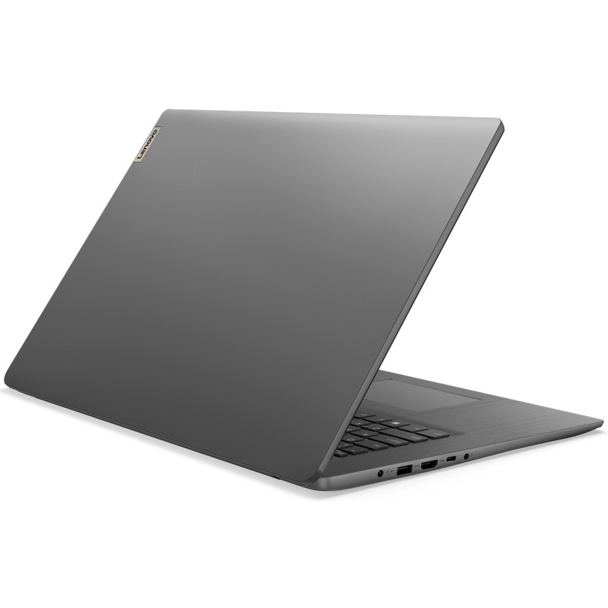 Laptop Lenovo IdeaPad 3 17IAU7 cu procesor Intel® Core™ i3-1215U pana la 4.4GHz, 17.3" HD+, 8GB DDR4 RAM, 512GB SSD, Intel® UHD Graphics, No OS, Arctic Grey