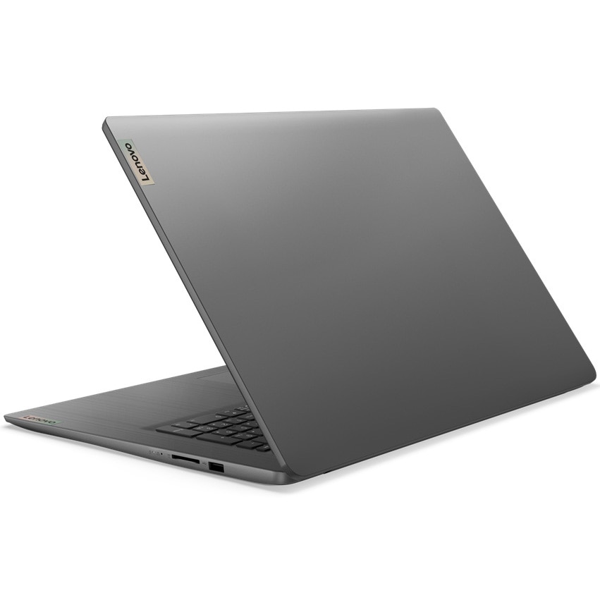 Laptop Lenovo IdeaPad 3 17IAU7 cu procesor Intel® Core™ i3-1215U pana la 4.4GHz, 17.3" HD+, 8GB DDR4 RAM, 512GB SSD, Intel® UHD Graphics, No OS, Arctic Grey